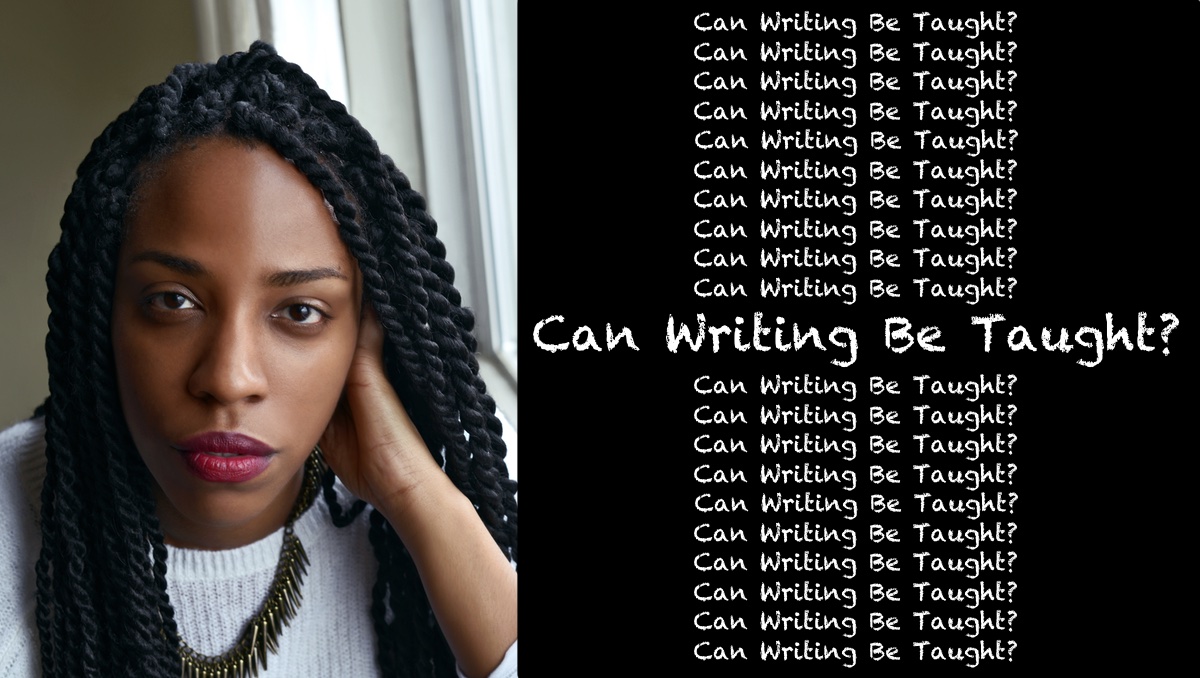 Can Writing Be Taught logo featuring Lauren Wilkinson, photo by Niqui Carter