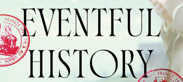 "Eventful History" on book cover
