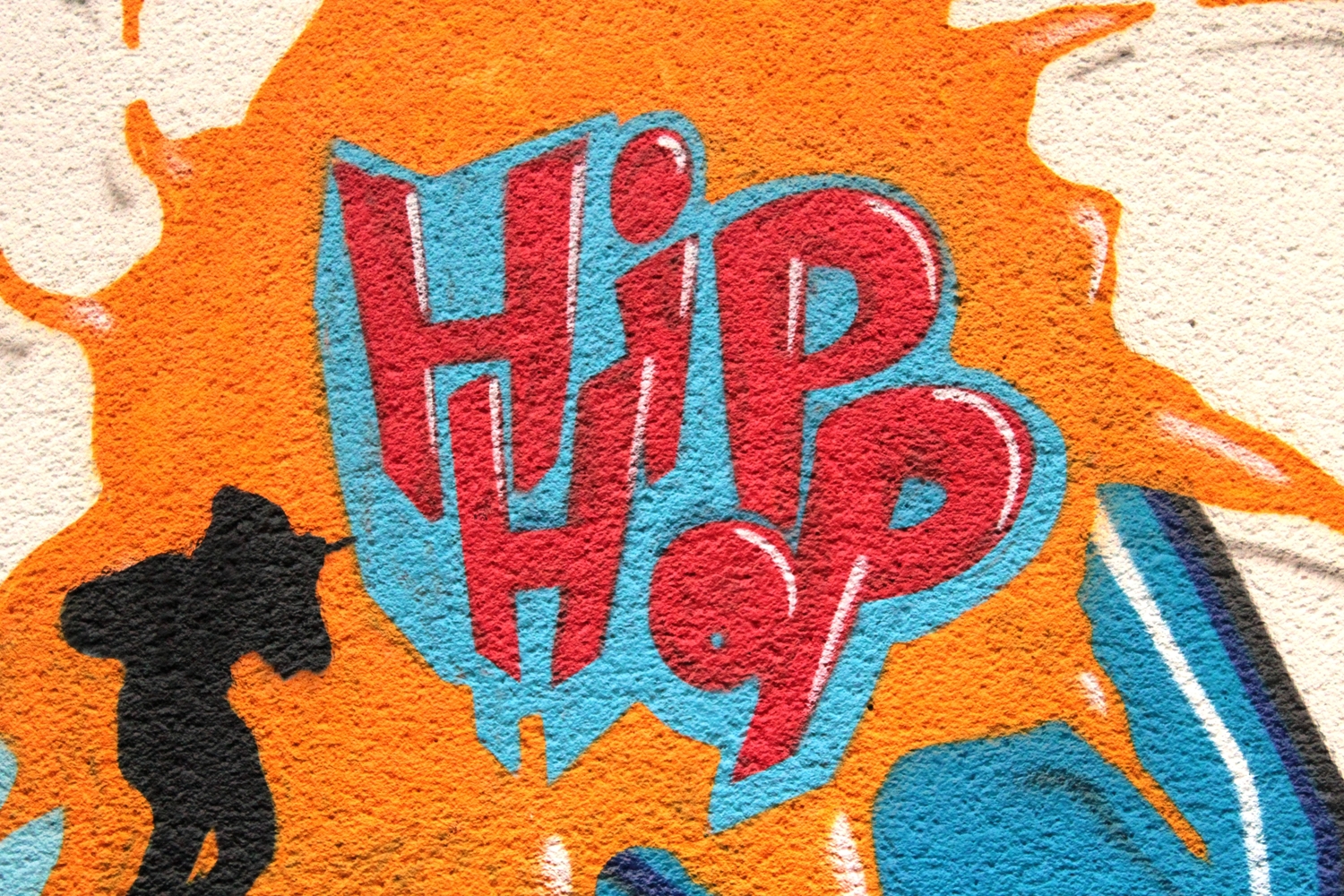 Graffiti that says Hip Hop